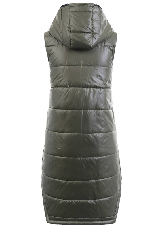 Damska Kamizelka Bezrękawnik Julia Zielony