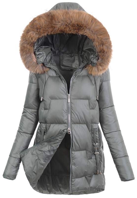 Damska Kurtka Ortalionowa Krystyna Zielona