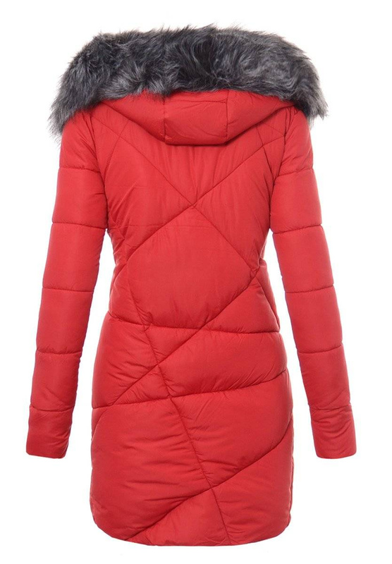 Kurtka Zimowa Czerwona