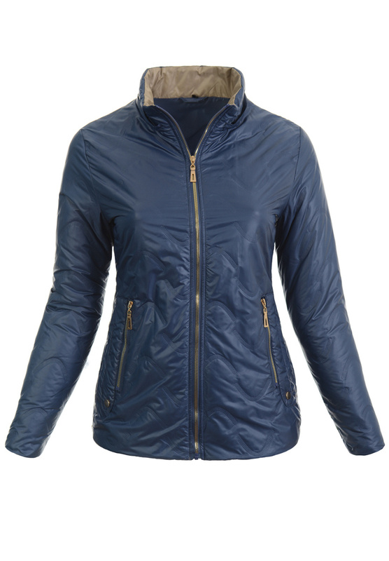 Damska Kurtka Przejściowa Wiosenna Pelagia Niebieska