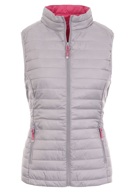 Damska Kamizelka Bezrękawnik Danuta Szara