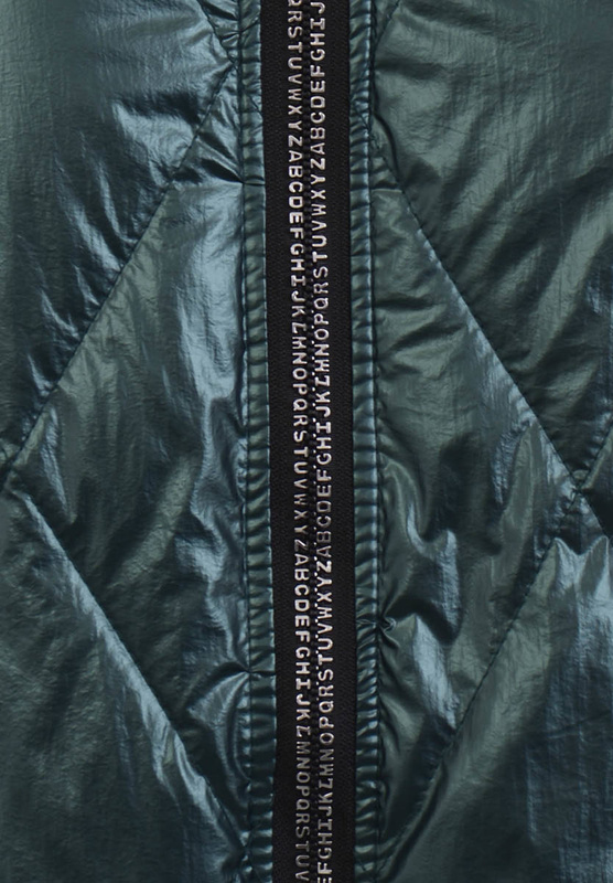 Damska Wiosenna Kurtka Syntia Zielona