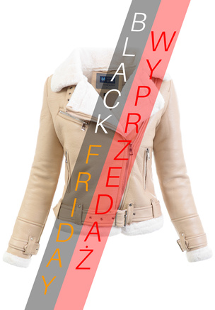 Damska Zimowa Kurtka Kożuszek Aurora Beżowy