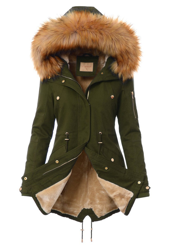 Damska Kurtka Khaki