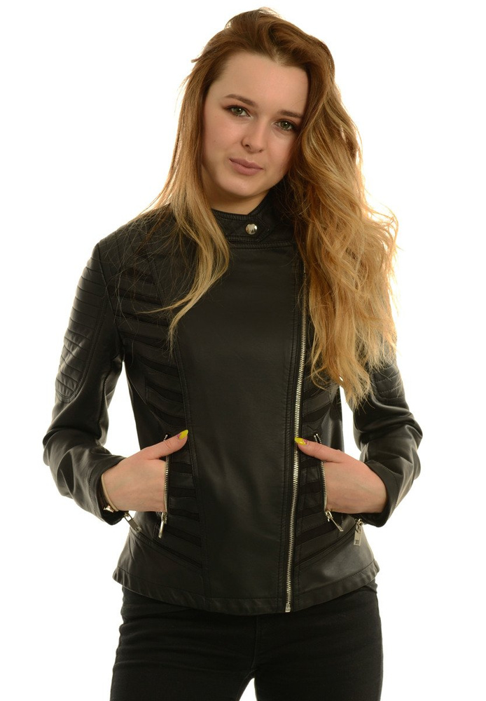 Damska Kurtka Ramoneska Hana Czarna