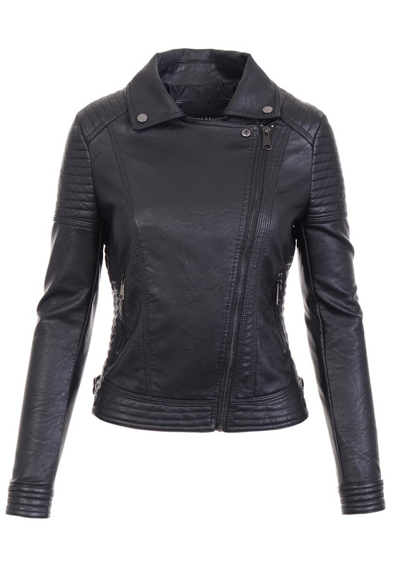 Damska Kurtka Ramoneska Jagna Czarna