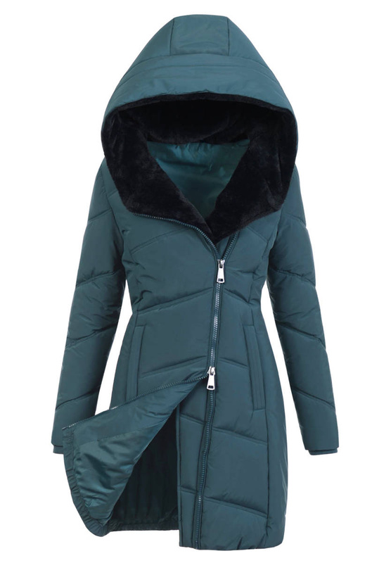 Damska Ortalionowa Kurtka Małgosia Zielona