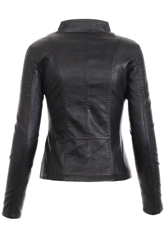 Damska Kurtka Ramoneska Rebeka Czarna