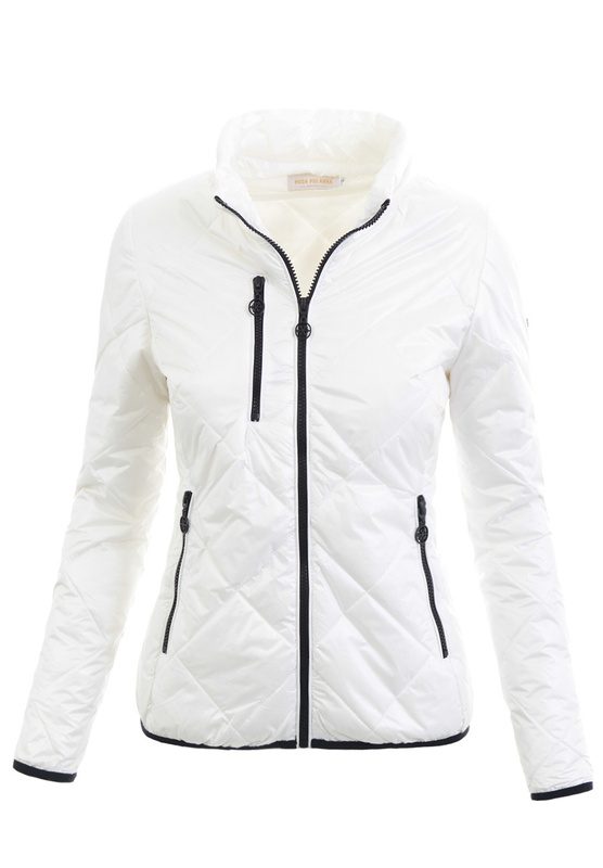 Damska Kurtka Przejściowa Wiosenna Leokadia Ecru