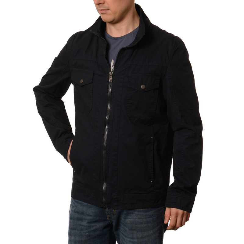 Męska Wiosenna - Jesienna Kurtka Simon Granatowa