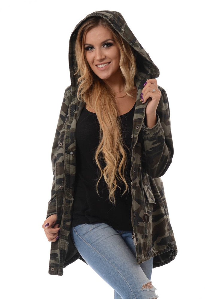 Damska Zimowa Kurtka Parka Iga Moro