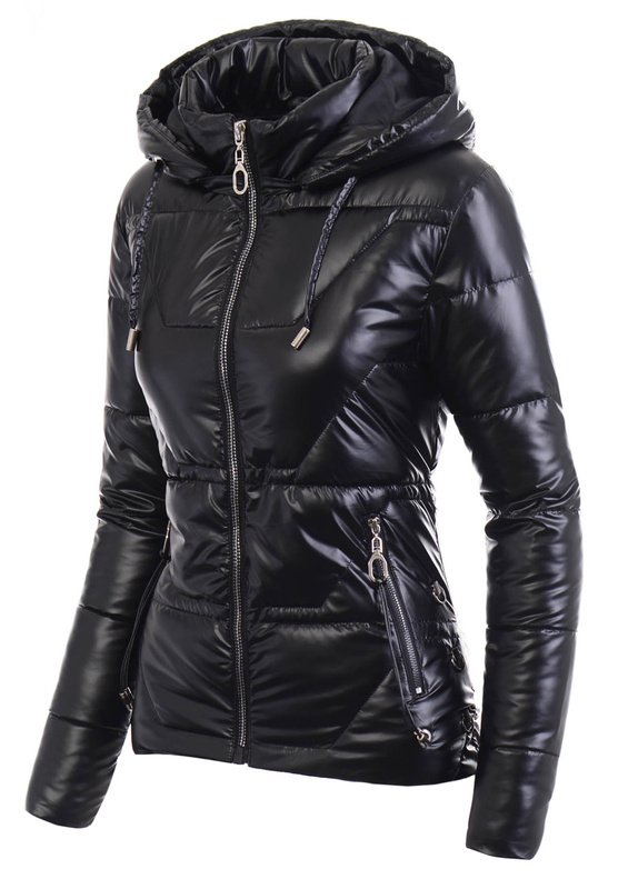 Damska Wiosenna Kurtka Lukrecja Czarna