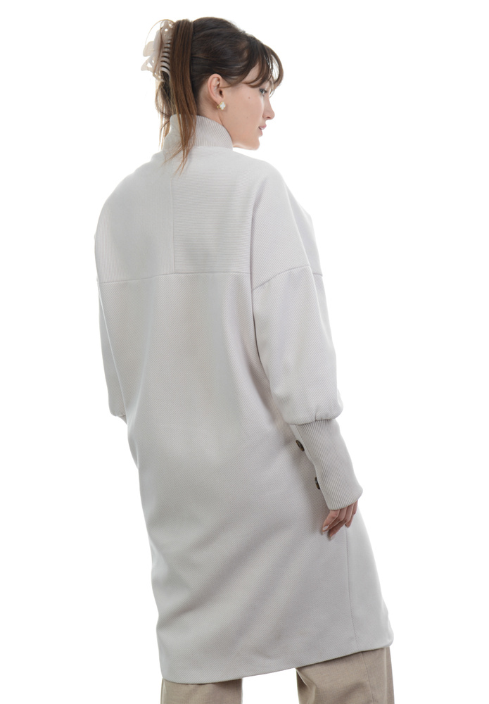 Damska Płaszcz Przejściowy Diana Beżowy