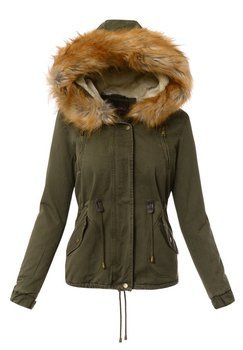 Kurtka Parka Leonina Zielona