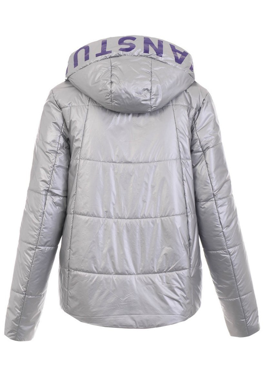 Damska Wiosenna Kurtka Klarysa Srebrna