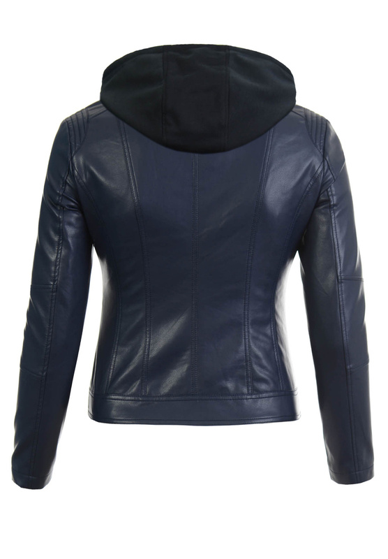 Damska Kurtka Ramoneska Asteria Granatowa