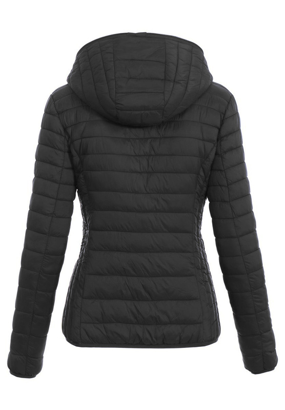 Damska Wiosenna Kurtka Celina Czarna