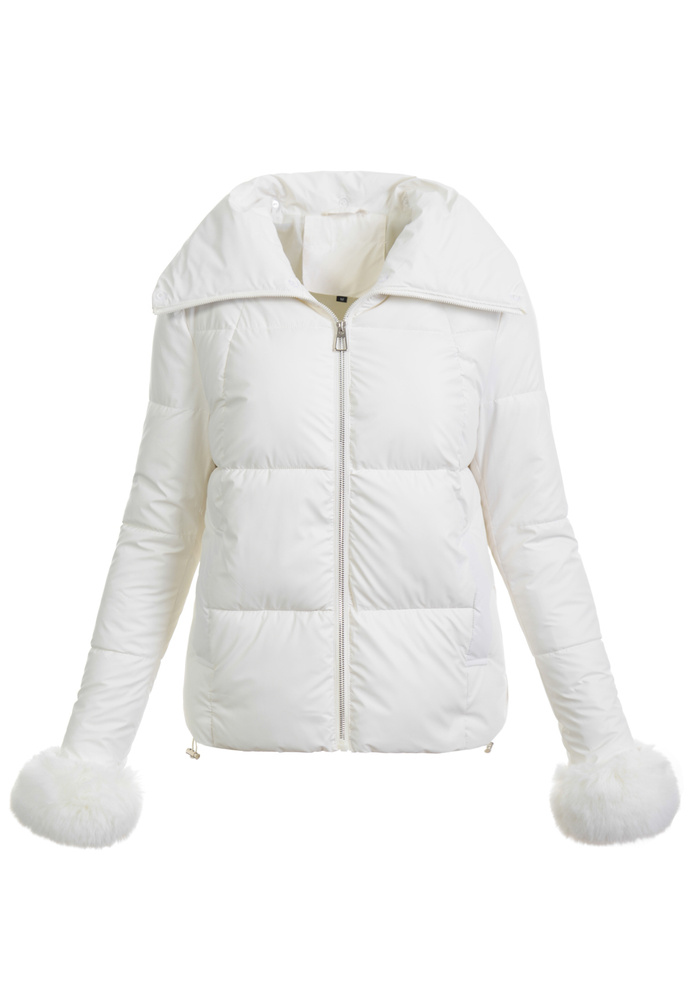 Damska Kurtka Zimowa Bogumiła Ecru