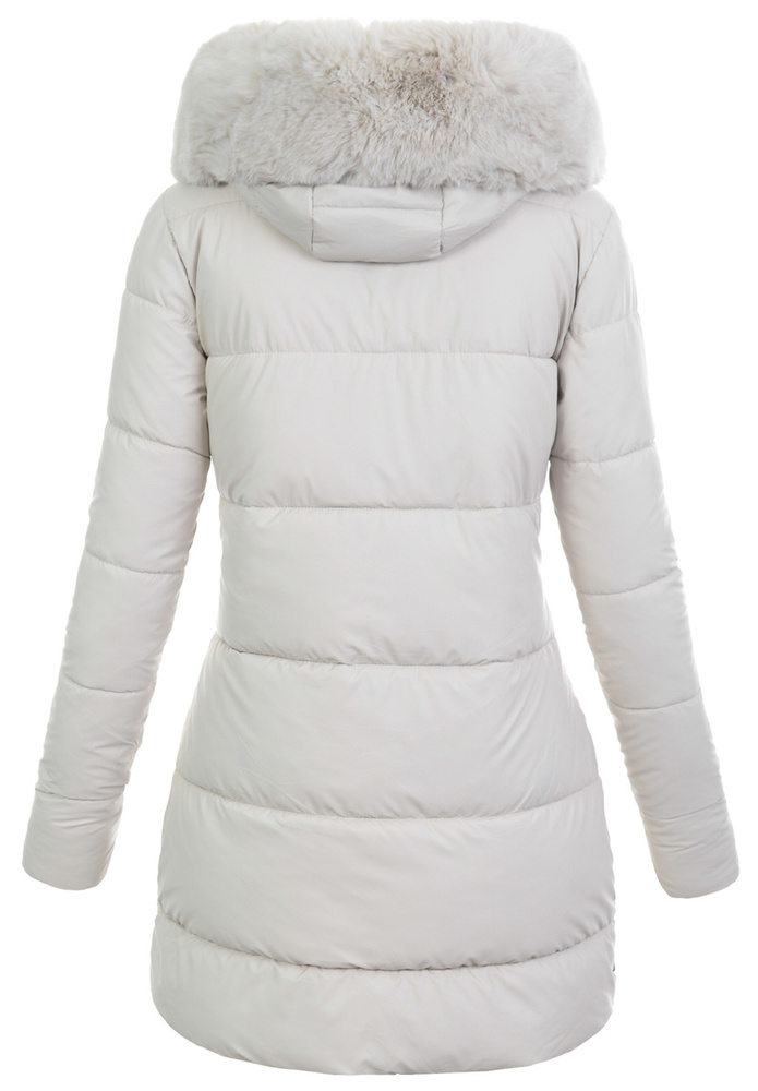 Damska Kurtka Zimowa Carmen Ecru