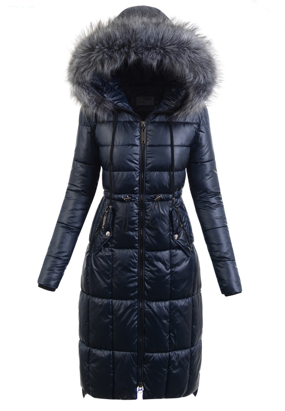 Damska Kurtka Ortalionowa Pola Granatowa