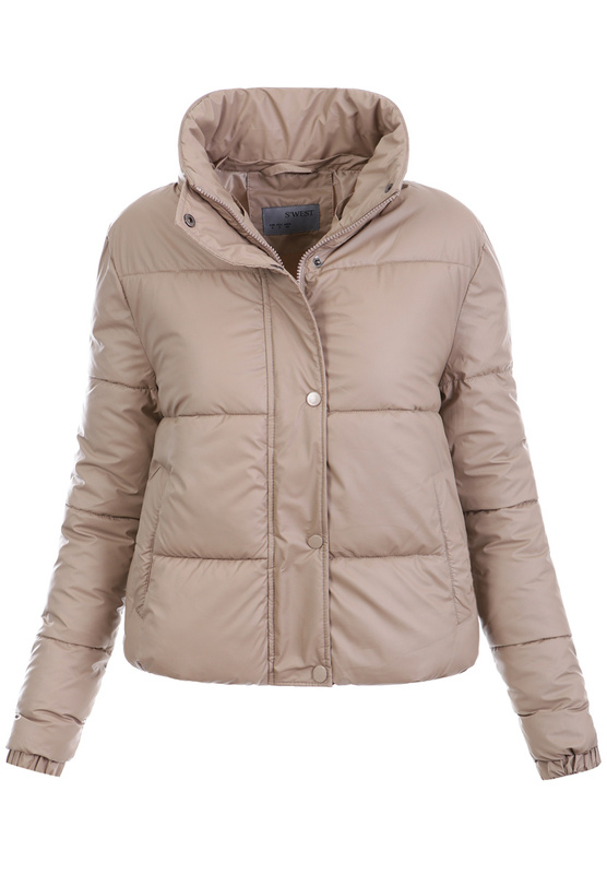 Damska Kurtka Pikowana Michaela Cappuccino