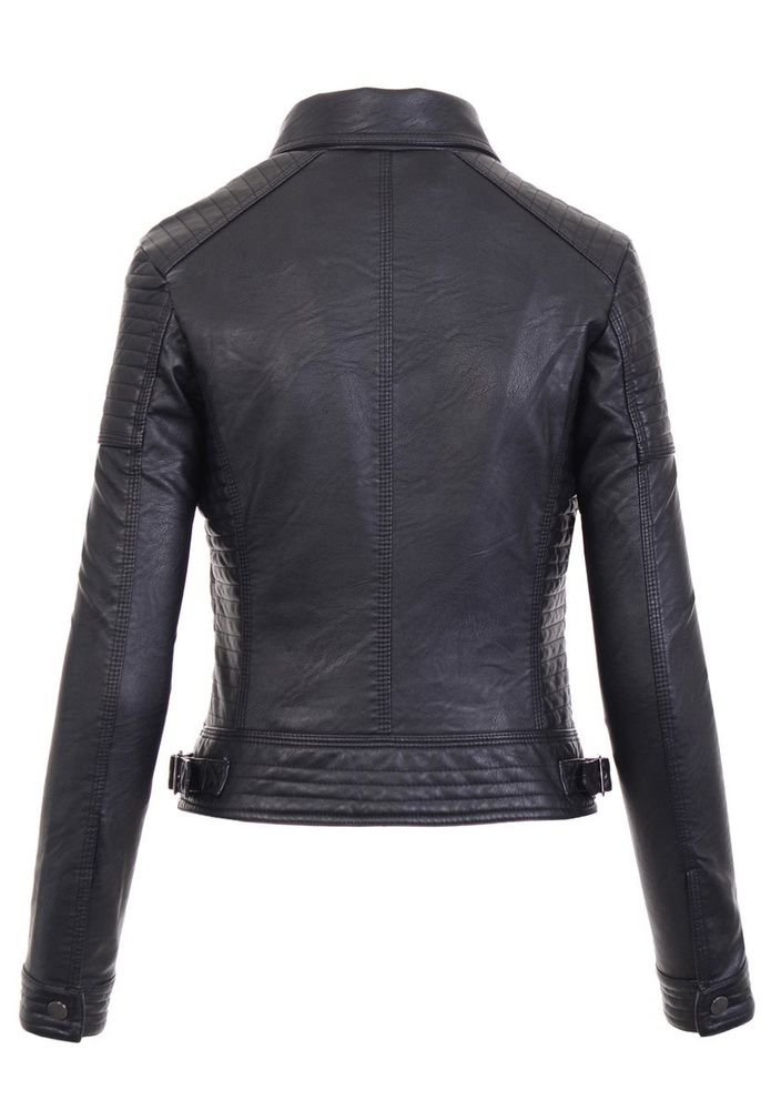 Damska Kurtka Ramoneska Jagna Czarna