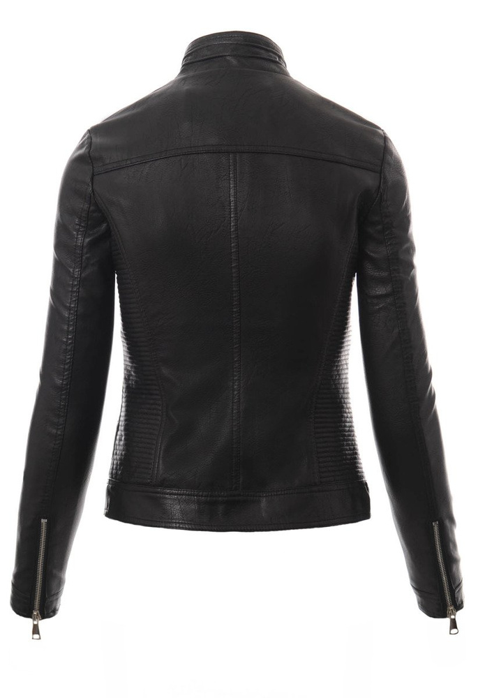 Damska Kurtka Ramoneska Rebeka Czarna