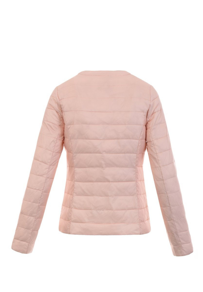 Damska Wiosenna Kurtka Brygida Pudrowo Różowa
