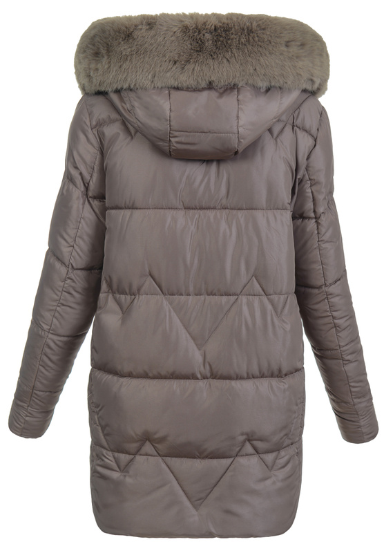 Damska Kurtka Zimowa Amira Brązowa