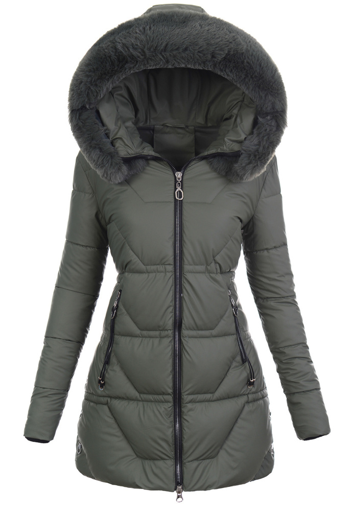 Damska Kurtka Zimowa Carmen Zielona