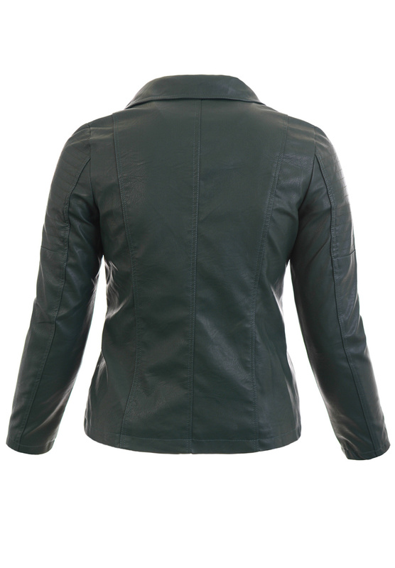 Damska Kurtka Ramoneska Bożena Zielona