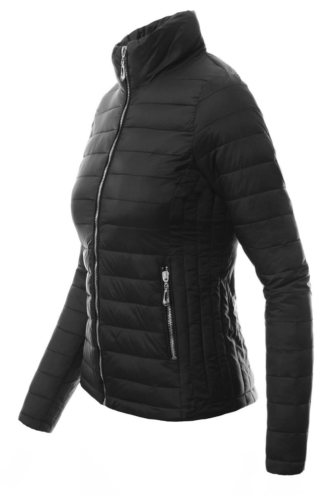 Damska Wiosenna Kurtka Czarna