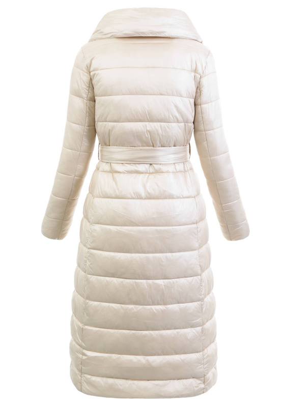 Damska Kurtka Ortalionowa Augusta Beżowa