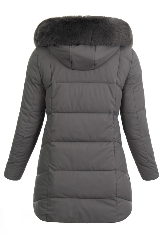Damska Kurtka Ortalionowa Teresa Grafitowa