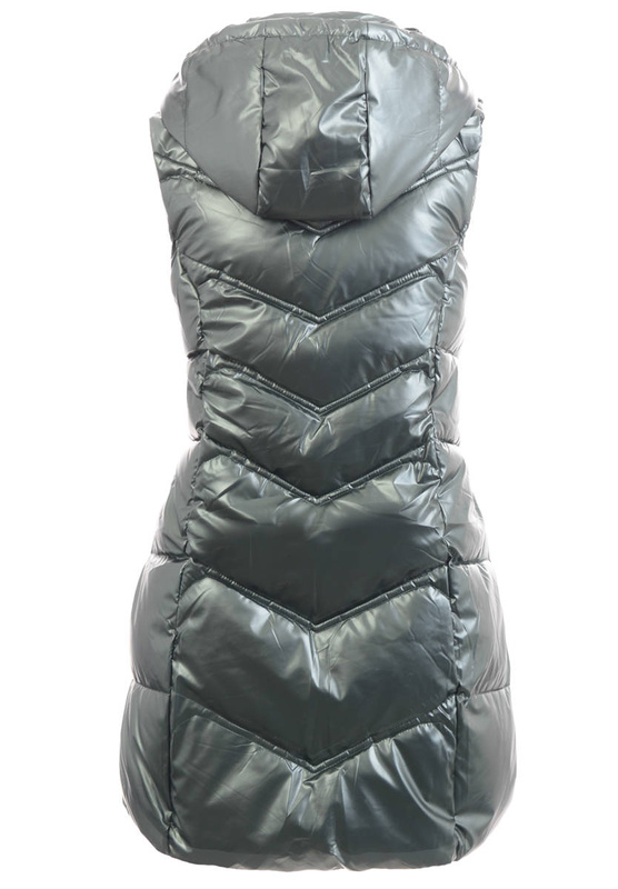 Damska Kamizelka Bezrękawnik Eryka Zielony