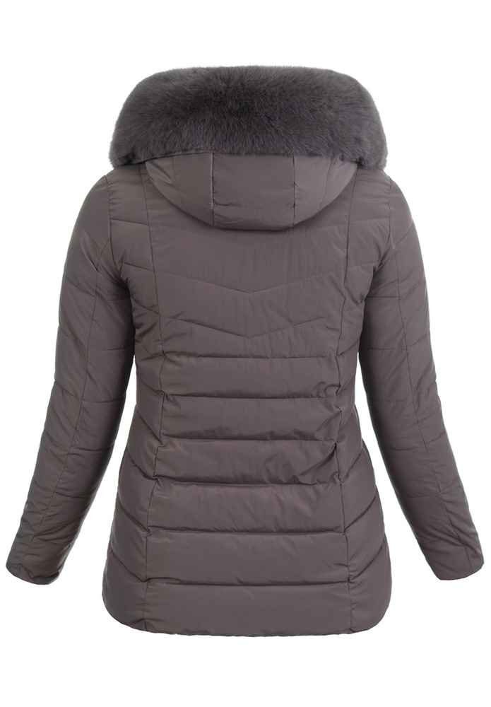 Damska Kurtka Zimowa Debora Fioletowa