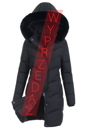 Damska Kurtka Zimowa Pikowana Lidia Czarna