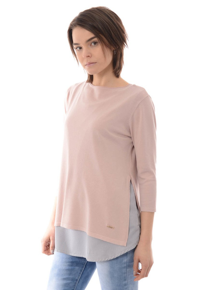 Damska Bluzka Oversize Różowa