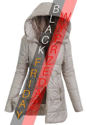 Damska Kurtka Zimowa Alina Brązowa