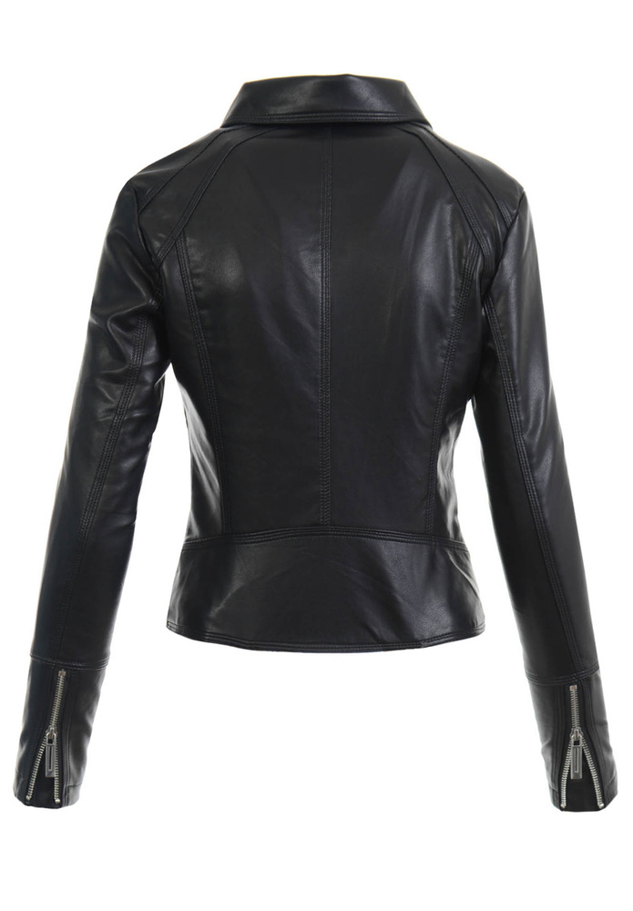 Damska Kurtka Ramoneska Eugenia Czarna