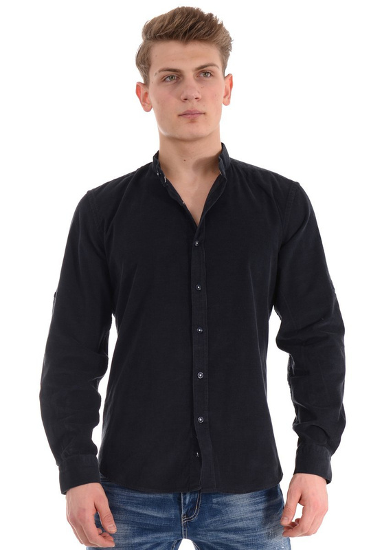 Męska Koszula Ciemno Szara