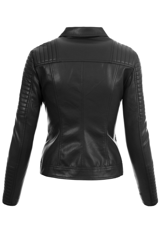 Damska Kurtka Ramoneska Angela Czarna