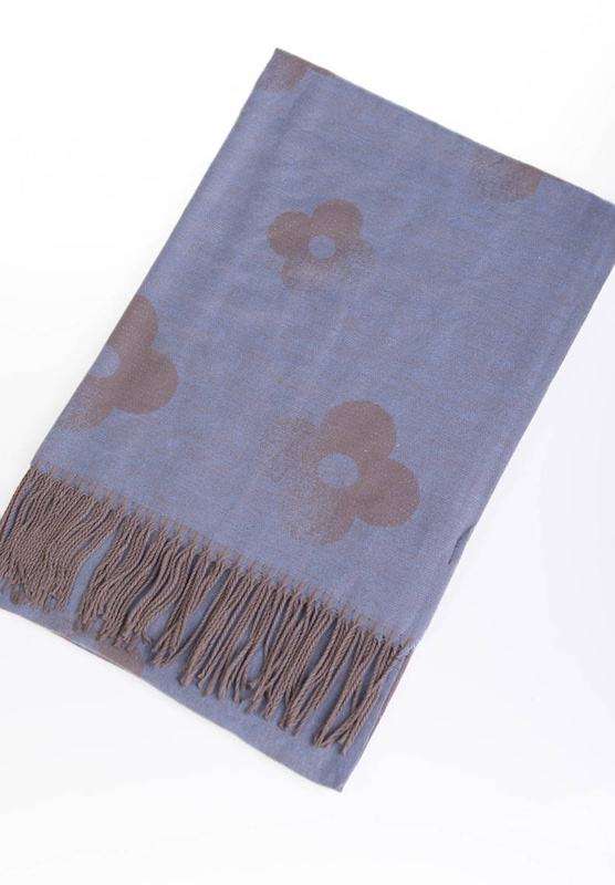 Szal Damski Niebieski