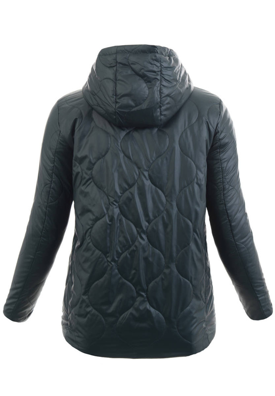 Damska Wiosenna Kurtka Halina Zielona