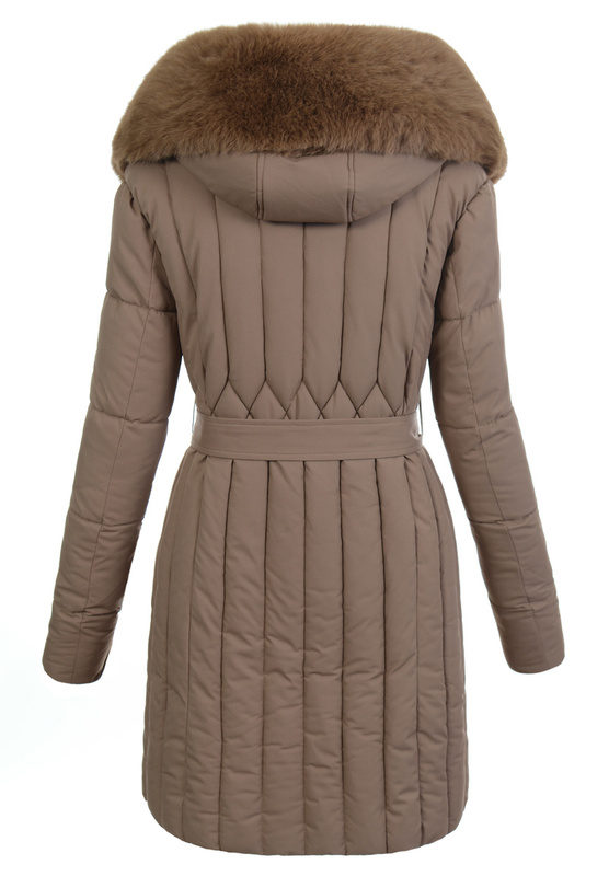 Damska Kurtka Zimowa Milena Brązowa