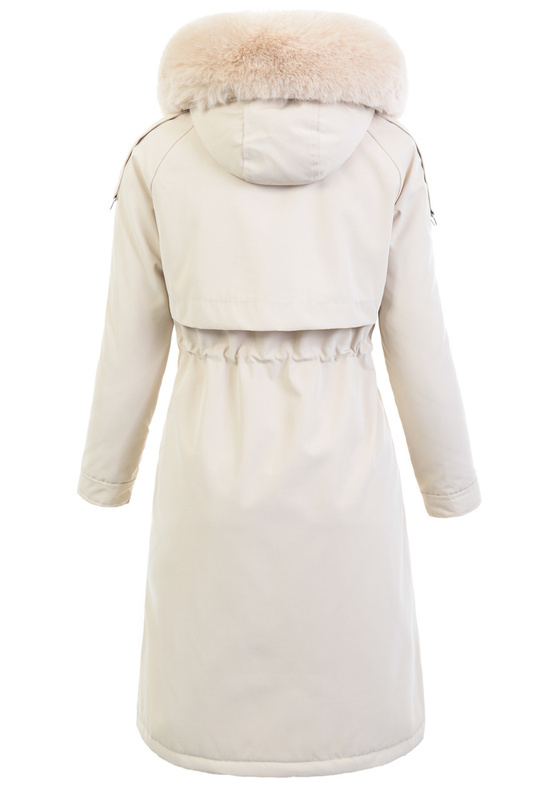 Damska Kurtka Parka Astrid Beżowa