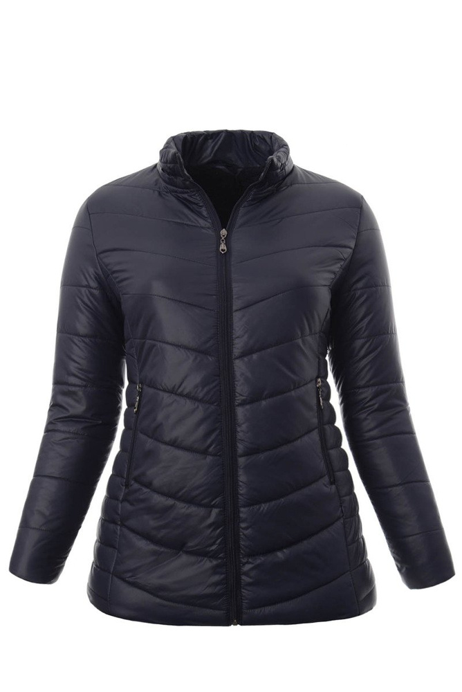 Damska Zimowa Ortalionowa Kurtka Otylia Granatowa