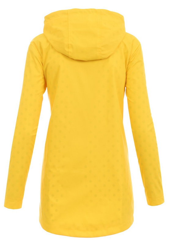 Kurtka Wiosenna Przeciwdeszczowa Selena Żółta