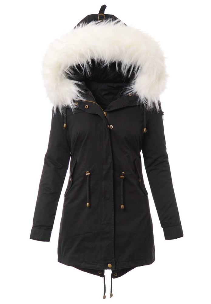 Parka Zimowa 2w1 Czarna