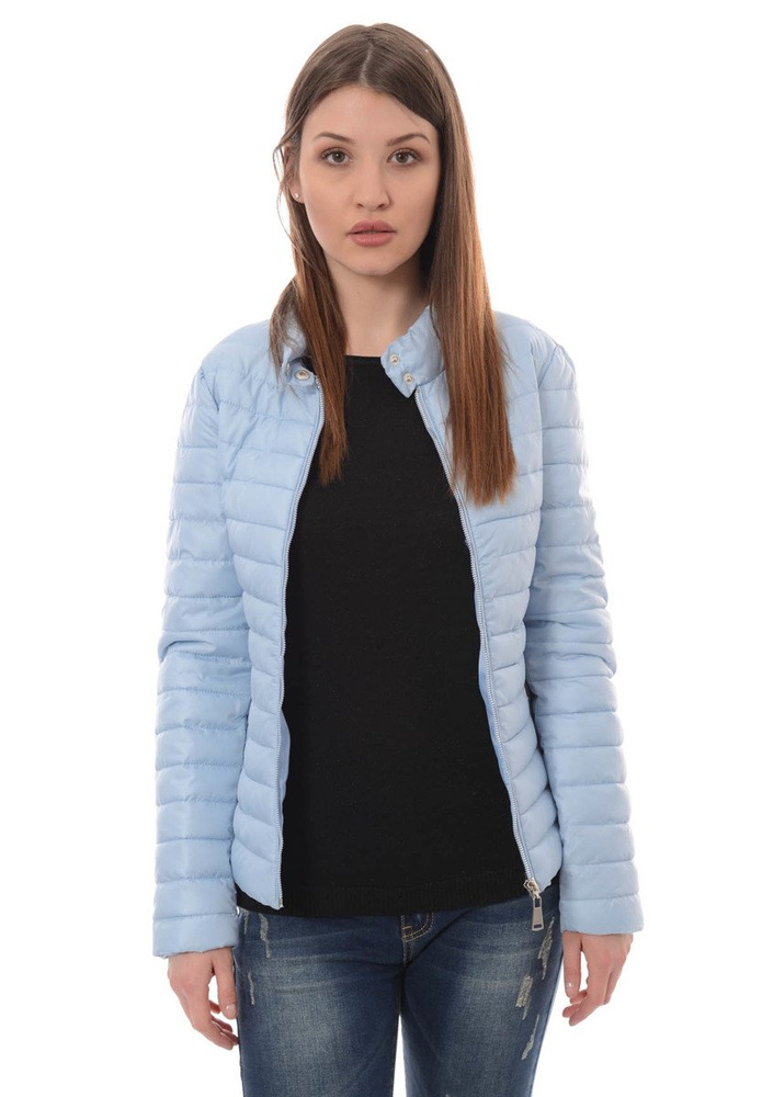 Damska Wiosenna Kurtka Doris Błękitna